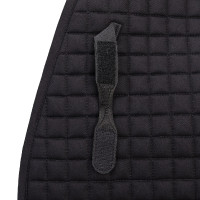 Tapis de selle en coton Arma Deluxe Noir