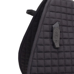 Tapis de selle en coton Arma Deluxe Noir Tapis de selle en coton Arma Deluxe Noir