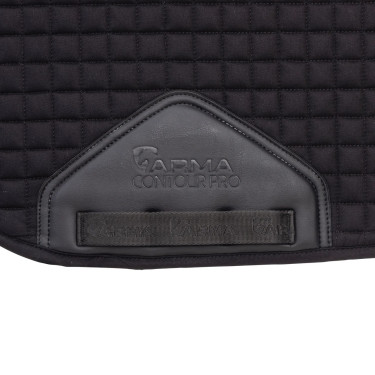 Tapis de selle en coton Arma Deluxe Noir Tapis de selle en coton Arma Deluxe Noir