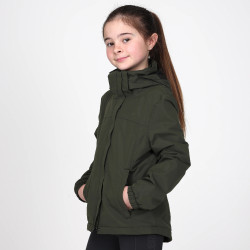 Manteau imperméable thermique Aubrion React jeune cavalier Manteau imperméable thermique Aubrion React jeune cavalier