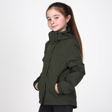 Manteau imperméable thermique Aubrion React jeune cavalier Manteau imperméable thermique Aubrion React jeune cavalier