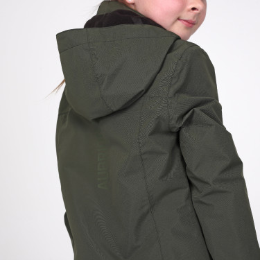 Manteau imperméable thermique Aubrion React jeune cavalier Manteau imperméable thermique Aubrion React jeune cavalier