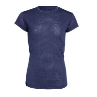 T-shirt technique React jeune cavalier Shires Aubrion Minuit Bleu