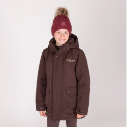 Manteau d’équitation hiver enfant Aubrion imperméable