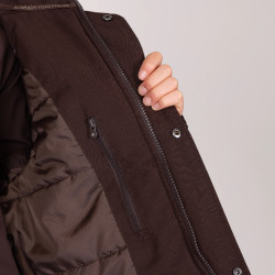 Manteau d’équitation hiver enfant Aubrion imperméable