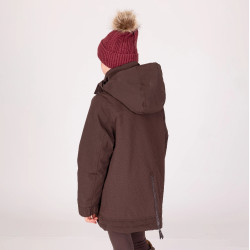 Manteau d’équitation hiver enfant Aubrion imperméable