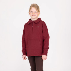 Sweat 1/4 zip enfant équitation Aubrion – Equi-Clic