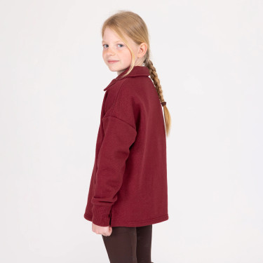 Sweat 1/4 zip enfant équitation Aubrion – Equi-Clic