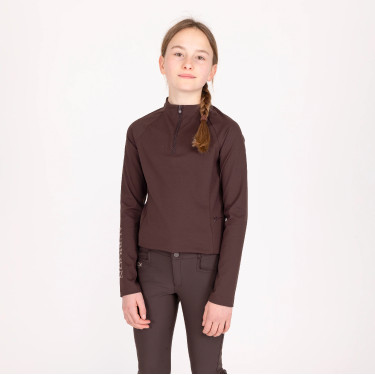 Sous-couche hiver équitation enfant Aubrion – manches longues