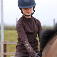 Sous-couche hiver équitation enfant Aubrion – manches longues