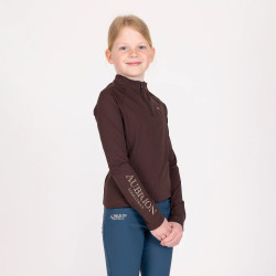 Sous-couche hiver équitation enfant Aubrion – manches longues