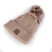 Bonnet d’équitation chaud Aubrion – tricot premium