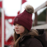 Bonnet d’équitation chaud Aubrion – tricot premium