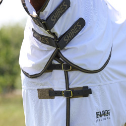 Couverture anti-mouches cheval avec couvre-cou Shires
