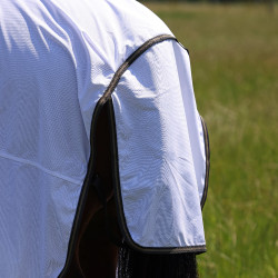 Couverture anti-mouches cheval avec couvre-cou Shires
