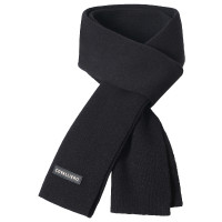 Echarpe tricot AH26 Covalliero Noir Echarpe tricot AH26 Covalliero Noir