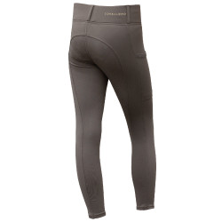 Legging équitation Covalliero AH26 femme Milky chocolate Gris