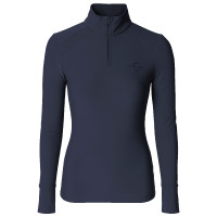 Polo Active Shirt Turtleneck Covalliero AH26 Femme Marine foncé Bleu