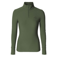 Polo Active Shirt Turtleneck Covalliero AH26 Femme Vert forêt Polo Active Shirt Turtleneck Covalliero AH26 Femme Vert forêt