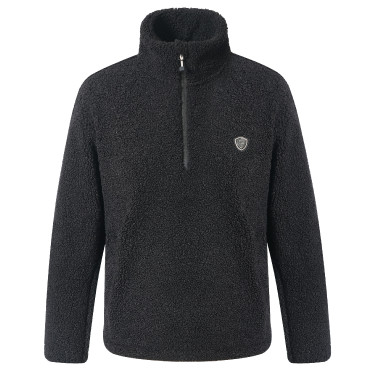 Sweat maille Teddy Covalliero AH26 femme Noir