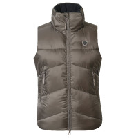 Veste sans manches Covalliero Bodywarmer AH26 Femme Milky chocolate Gris
