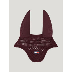 Bonnet anti-mouches Tommy Hilfiger Equestrian Lexington Deep burgundy Bordeaux