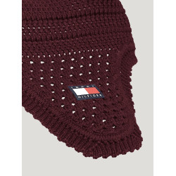 Bonnet anti-mouches Tommy Hilfiger Equestrian Lexington Deep burgundy Bordeaux