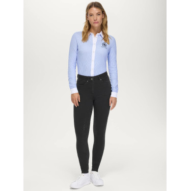 Pantalon d'équitation Tommy Hilfiger Equestrian en jean Hope femme Noir