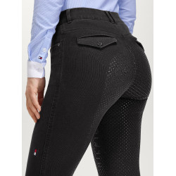 Pantalon d'équitation Tommy Hilfiger Equestrian en jean Hope femme Noir