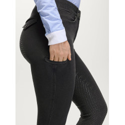 Pantalon d'équitation Tommy Hilfiger Equestrian en jean Hope femme Noir