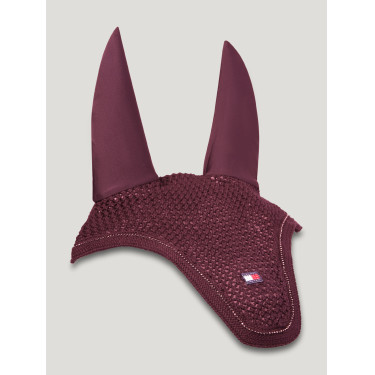 Bonnet anti-mouches Parsons Tommy Hilfiger Equestrian Deep burgundy Bordeaux