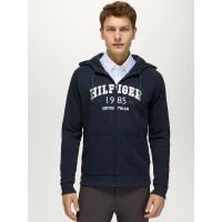 Sweat à capuche zippé Parker homme Tommy Hilfiger Equestrian