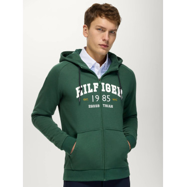 Sweat à capuche zippé Parker homme Tommy Hilfiger Equestrian