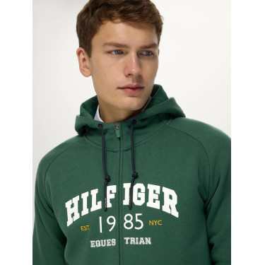 Sweat à capuche zippé Parker homme Tommy Hilfiger Equestrian