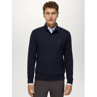 Pull Scott homme 1/4 Button Tommy Hilfiger Equestrian Pull Scott homme 1/4 Button Tommy Hilfiger Equestrian