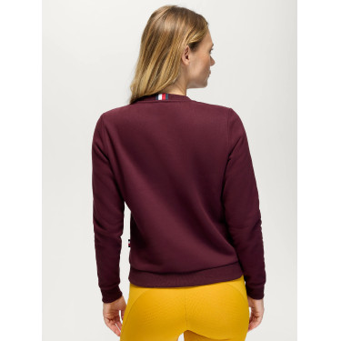 Sweat shirt Campus Tommy Hilfiger Equestrian femme Sweat shirt Campus Tommy Hilfiger Equestrian femme