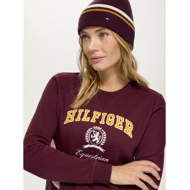 Sweat shirt Campus Tommy Hilfiger Equestrian femme Sweat shirt Campus Tommy Hilfiger Equestrian femme