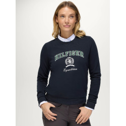 Sweat shirt Campus Tommy Hilfiger Equestrian femme Sweat shirt Campus Tommy Hilfiger Equestrian femme
