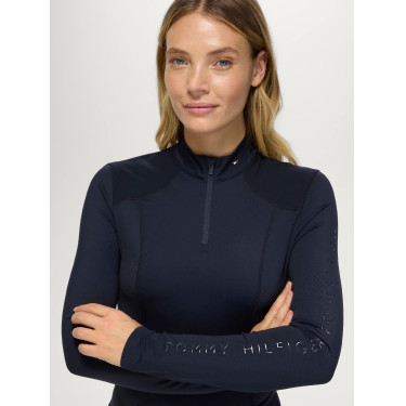Baselayer Echo femme1/4 Zip Tommy Hilfiger Equestrian Baselayer Echo femme1/4 Zip Tommy Hilfiger Equestrian