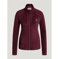 Veste Elmonte femme Fleece Tommy Hilfiger Equestrian Deep burgundy Veste Elmonte femme Fleece Tommy Hilfiger Equestrian Deep burgundy