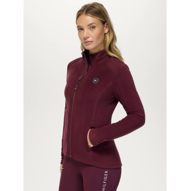 Veste Elmonte femme Fleece Tommy Hilfiger Equestrian Veste Elmonte femme Fleece Tommy Hilfiger Equestrian