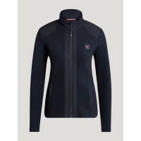 Veste Elmonte femme Fleece Tommy Hilfiger Equestrian Deep burgundy Bordeaux
