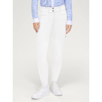 Pantalon Mia femme Knee Grip Tommy Hilfiger Equestrian Blanc optic