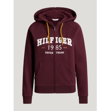 Sweat à capuche zippé Mills femme Tommy Hilfiger Equestrian