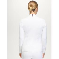 Polo de concours Monica femme Rhinestone Tommy Hilfiger Equestrian manches longues