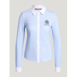 Chemise Perkins femme Stretch Stripe Tommy Hilfiger Equestrian