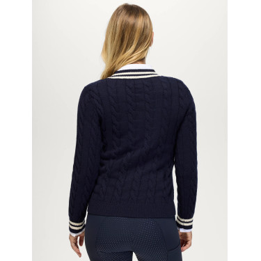 Pull col en V Roseville femme Cable Tommy Hilfiger Equestrian Pull col en V Roseville femme Cable Tommy Hilfiger Equestrian