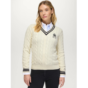 Pull col en V Roseville femme Cable Tommy Hilfiger Equestrian Pull col en V Roseville femme Cable Tommy Hilfiger Equestrian