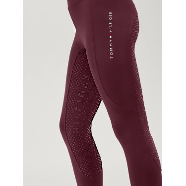 Legging Devon rider Young Rider Tommy Hilfiger Equestrian Deep burgundy Bordeaux