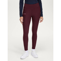 Legging Tommy Hilfiger Equestrian Elmira hiver full grip femme Deep burgundy Bordeaux